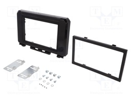 Radio frame; Suzuki; 2 DIN; black