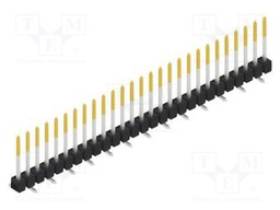 Connector: pin strips; pin header; male; PIN: 27; 2.54mm; SMT; 1x27
