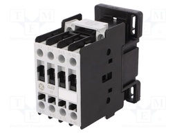 Contactor: 3-pole; NO x3; Auxiliary contacts: NO; 110÷120VAC; 18A