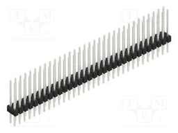 Connector: pin strips; pin header; male; PIN: 64; 2.54mm; THT; 2x32