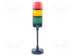 Signaller: signalling column; Colour: red/yellow/green; LED; IP65