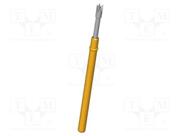 Test needle; Operational spring compression: 4mm; 5A; Ø: 1.3mm