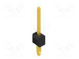 Connector: pin strips; pin header; male; PIN: 1; 2.54mm; THT; 1x1