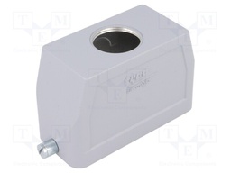 Enclosure: for HDC connectors; HTS; size 6; Locking: for latch