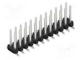 Connector: pin strips; pin header; male; PIN: 24; 2mm; SMT; 2x12