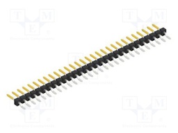 Connector: pin strips; pin header; male; PIN: 29; 2.54mm; SMT; 1x29