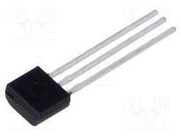 Transistor: PNP; bipolar; 120V; 0.05A; 0.5W; TO92