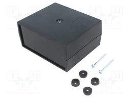 Enclosure: for power supplies; X: 100mm; Y: 120mm; Z: 56mm; ABS
