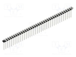 Connector: pin strips; pin header; male; PIN: 37; 2mm; THT; 1x37