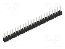 Connector: pin strips; pin header; male; PIN: 22; 2.54mm; THT; 1x22