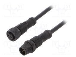 Cable: for sensors/automation; PIN: 5; M12-M12; B code-Profibus