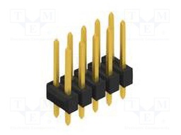 Connector: pin strips; pin header; male; PIN: 10; 2.54mm; THT; 2x5