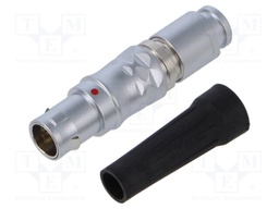 Connector: circular; plug; 1B; male; PIN: 2; for strain relief; 15A