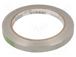 Tape: shielding; W: 9mm; L: 16.5m; Thk: 0.04mm; acrylic; 0.001Ω