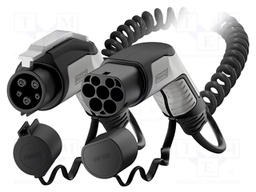 Cable: eMobility; 250V; 8kW; Type 1,Type 2; IP44; 4m; 32A; -30÷50°C