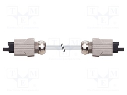 Connection lead; IP65; 24VAC; 24VDC; 16A; 20m; Series: 7000; PIN: 5