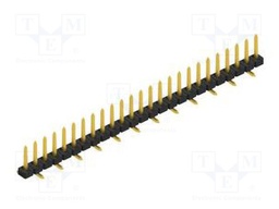 Connector: pin strips; pin header; male; PIN: 25; 2mm; SMT; 1x25