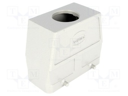 Enclosure: for Han connectors; Han; size 16B; for cable; high