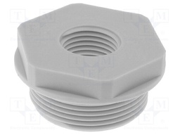 Reduction of threads for glands; Int.thread: M16; polyamide