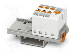 Splice terminal: rail; 32A; 800V; push-in; PA; 0.2÷6mm2; W: 28.6mm