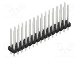 Connector: pin strips; pin header; male; PIN: 30; 2.54mm; THT; 2x15