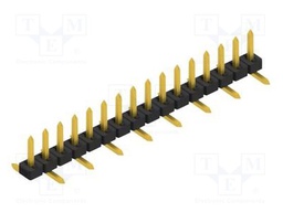 Connector: pin strips; pin header; male; PIN: 16; 2mm; SMT; 1x16