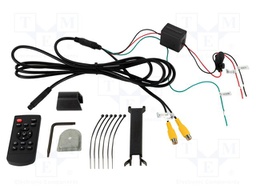 TFT display; 480x272; black; 12VDC; 4.3"; Car brand: universal
