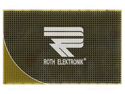 Board: universal; single sided,prototyping; W: 100mm; L: 160mm