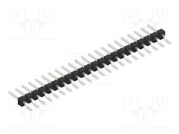 Connector: pin strips; pin header; male; PIN: 22; 2.54mm; SMT; 1x22