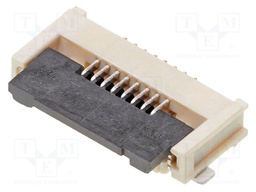 Connector: FFC (FPC); horizontal; PIN: 8; ZIF,bottom contacts; SMT