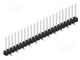 Connector: pin strips; pin header; male; PIN: 23; 2.54mm; SMT; 1x23