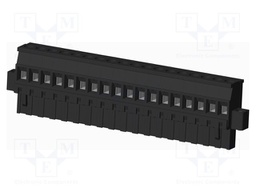 Connector: pluggable terminal block; plug; female; angled 90°