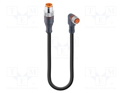 Cable: for sensors/automation; PIN: 3; 4m; Indication: LED