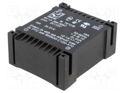 Transformer: encapsulated; 18VA; 115/115VAC; 21V; 21V; 428mA; 428mA