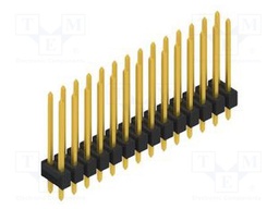 Connector: pin strips; pin header; male; PIN: 28; 2.54mm; THT; 2x14