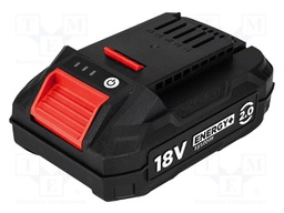 Re-battery: Li-Ion; 18V; 2000mAh; Energy+