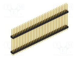 Connector: pin strips; pin header; male; PIN: 72; 2.54mm; THT; 2x36