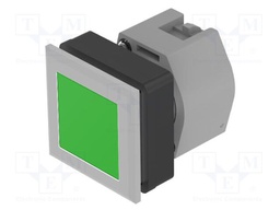 Switch: push-button; 30mm; Stabl.pos: 1; green; none; IP65; OptoHiT