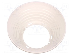 Spotlight; round; Mat: HRPC; Colour: white; H: 31mm; Ø: 82mm