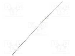 Threaded rod; brass; DIN: 975