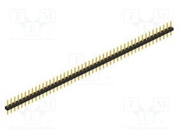Connector: pin strips; pin header; male; PIN: 47; 2mm; THT; 1x47