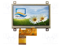 Display: TFT; 4.3"; 480x272; Illumin: LED; Dim: 106.3x68x4.55mm