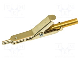 Crocodile clip; Grip capac: max.25.4mm; Overall len: 66mm