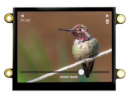 Display: TFT; 320x240; Illumin: LED; Dim: 76.9x63.9mm; 3.3V