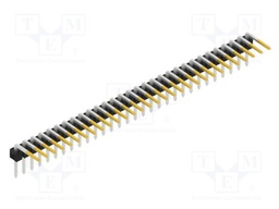Connector: pin strips; pin header; male; PIN: 30; 2.54mm; THT; 1x30