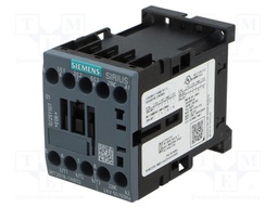 Contactor: 3-pole; NO x3; Auxiliary contacts: NC; 24VAC; 17A; 3RT20