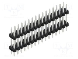 Connector: pin strips; pin header; male; PIN: 32; 2mm; THT; 2x16