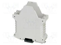 Enclosure base; with terminals; grey; UL94V-0; ME 35; X: 107.3mm