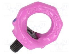 Lifting eye bolts; no key,twistable; steel; 25mm