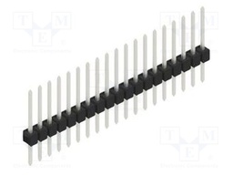Connector: pin strips; pin header; male; PIN: 19; 2.54mm; THT; 1x19